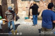 صبراتة.. تدريب ميداني لطلبة تقنيات ترميم الآثار
