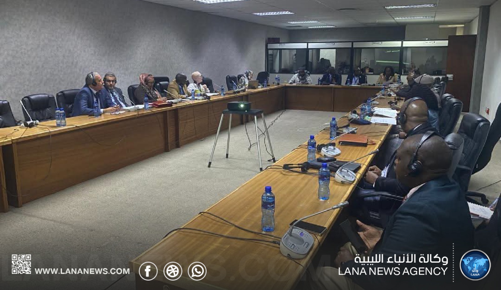 بدء أعمال الاجتماع التشريعي السابع للجنة القواعد والامتيازات بالبرلمان الأفريقي