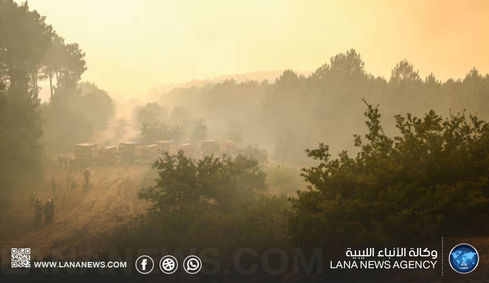 إخلاء عشرات الآلاف في فرنسا وإسبانيا تعلن الطوارئ بسبب حرائق الغابات