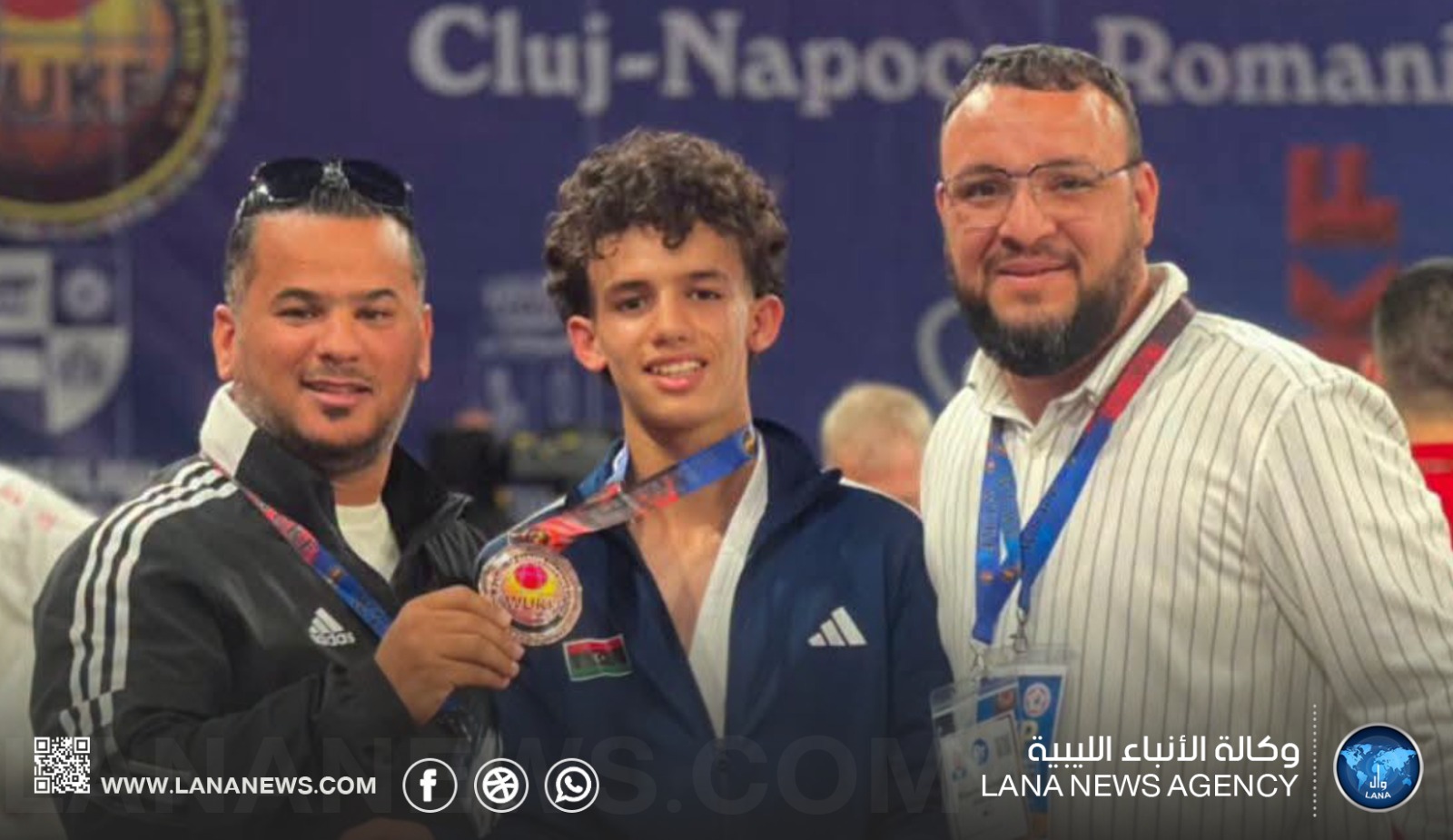 يوسف الشرع يمنح ليبيا برونزية عالمية في الكاراتيه