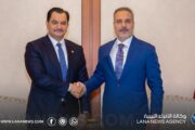 نائب القائد العام للقوات المسلحة يلتقي وزير الخارجية التركي في أنقرة