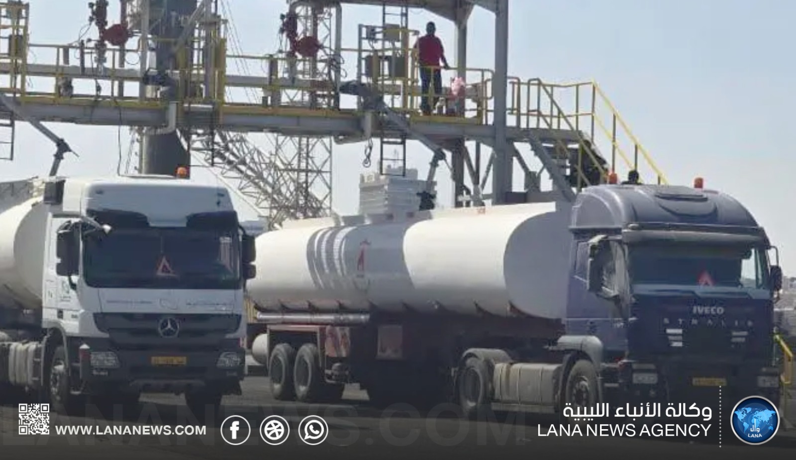 بيانات: توزيع 8.27 مليون لتر من الوقود على محطات المنطقة الغربية