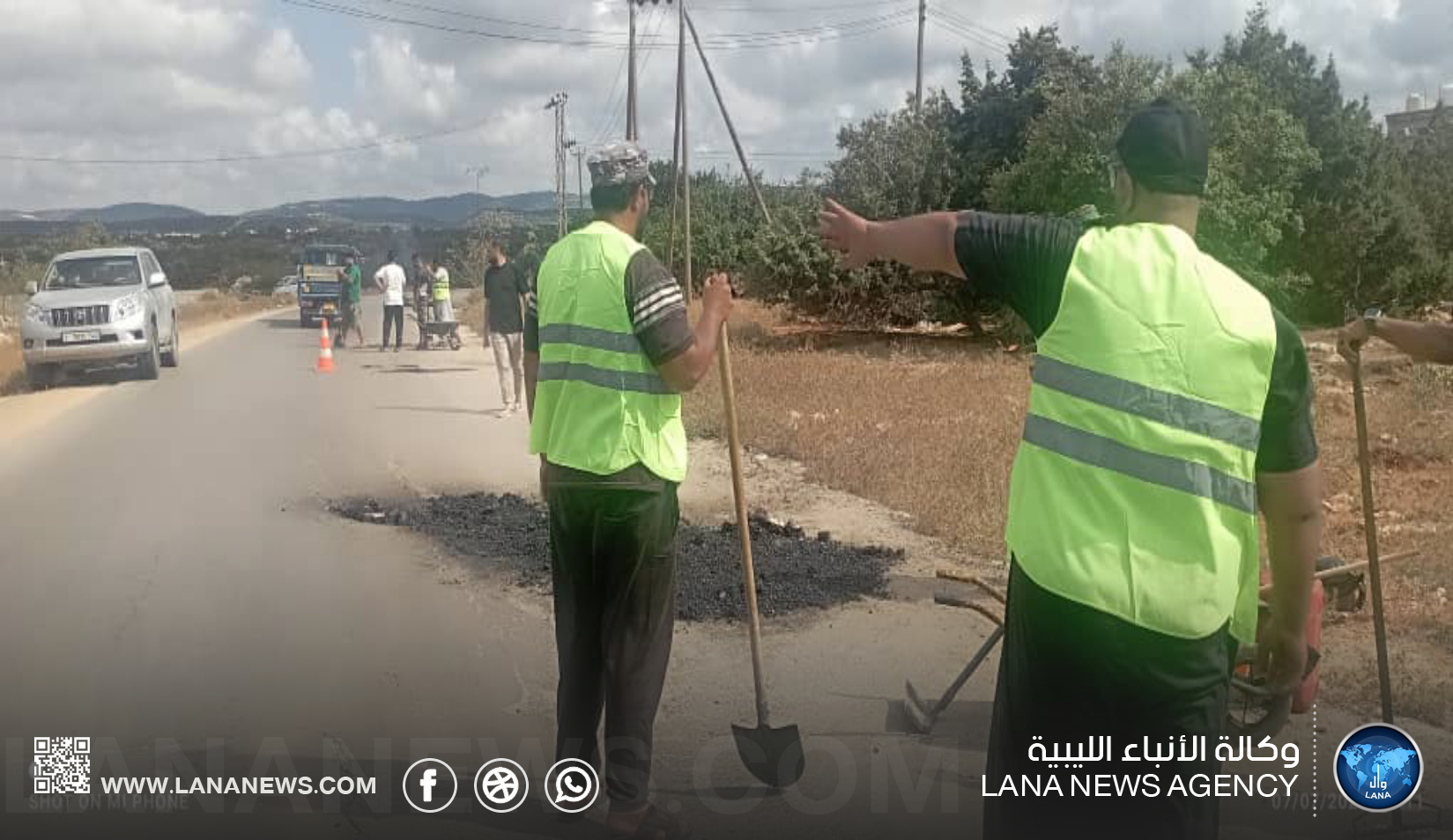 أهالي الحنية يُناشدون بالتدخل العاجل لصيانة طريق الحنية – مسة