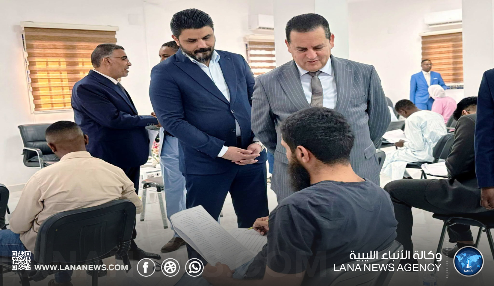 انطلاق امتحانات قبول المُلحقين الدبلوماسيين في بنغازي وسبها بمشاركةِ 500 متقدم