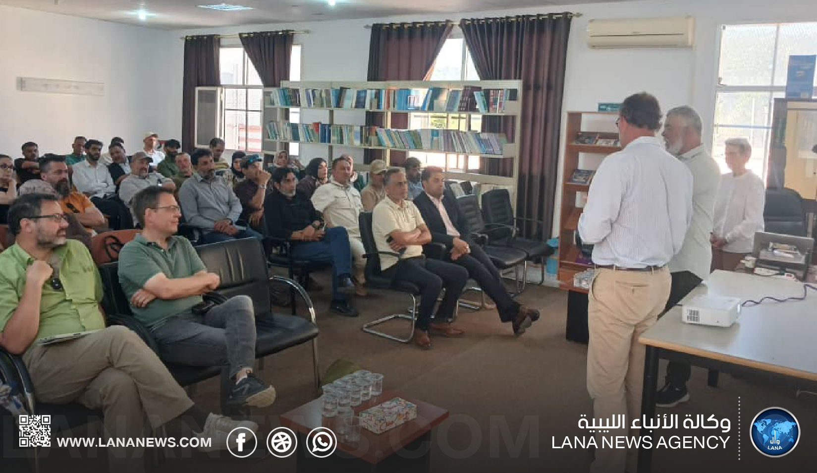 جامعة عمر المختار تستضيف محاضرة دولية حول 