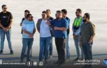 المدير العام للجهاز الوطني للتنمية يتفقد مشروع المنطقة الحرة سرت