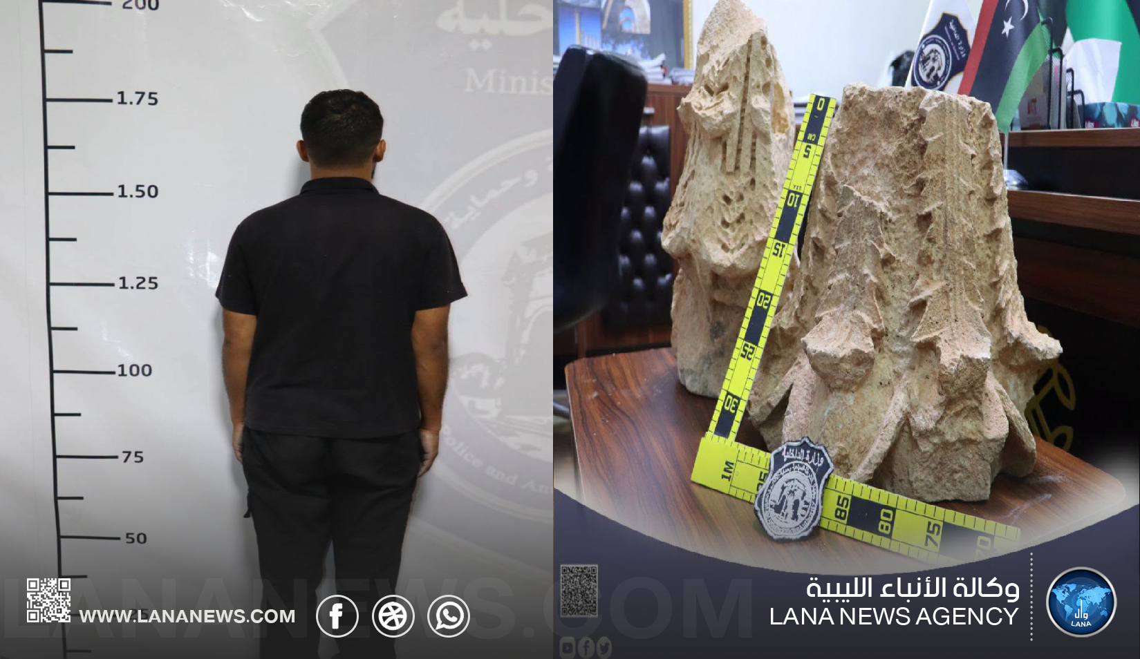 الشرطة السياحية تحيل متهمًا بحيازة قطع أثرية إلى نيابة النظام العام