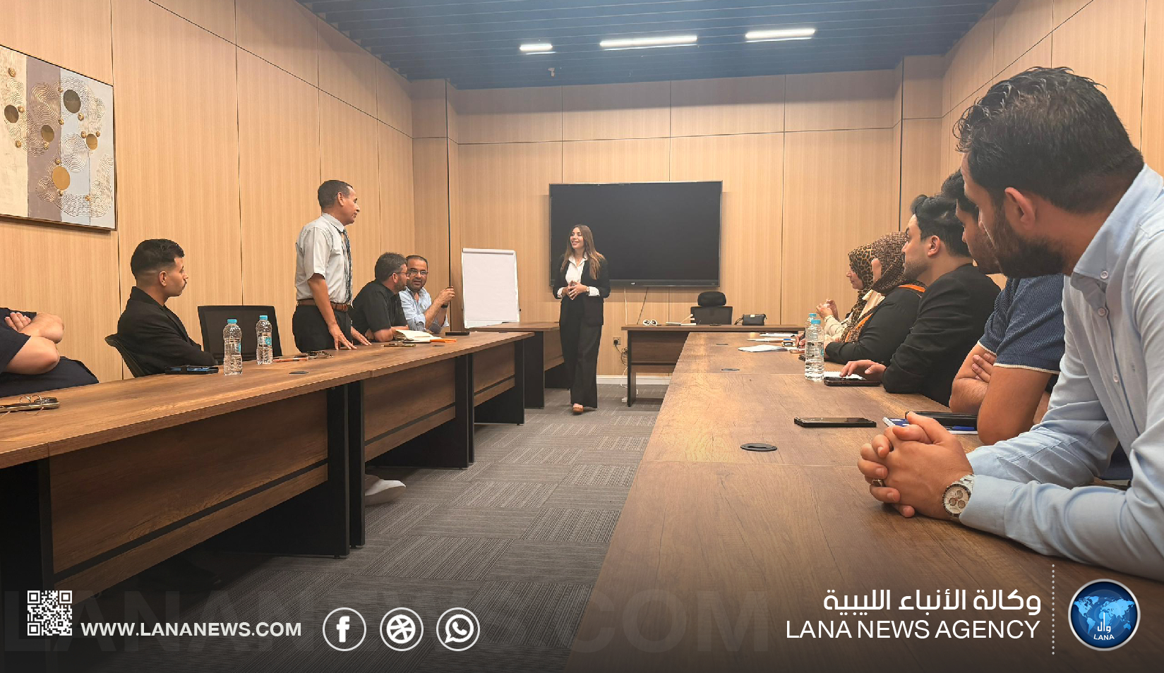 ورشة تدريبية لتطوير مهارات إدارة الفعاليات والتواصل بإكسبو ليبيا
