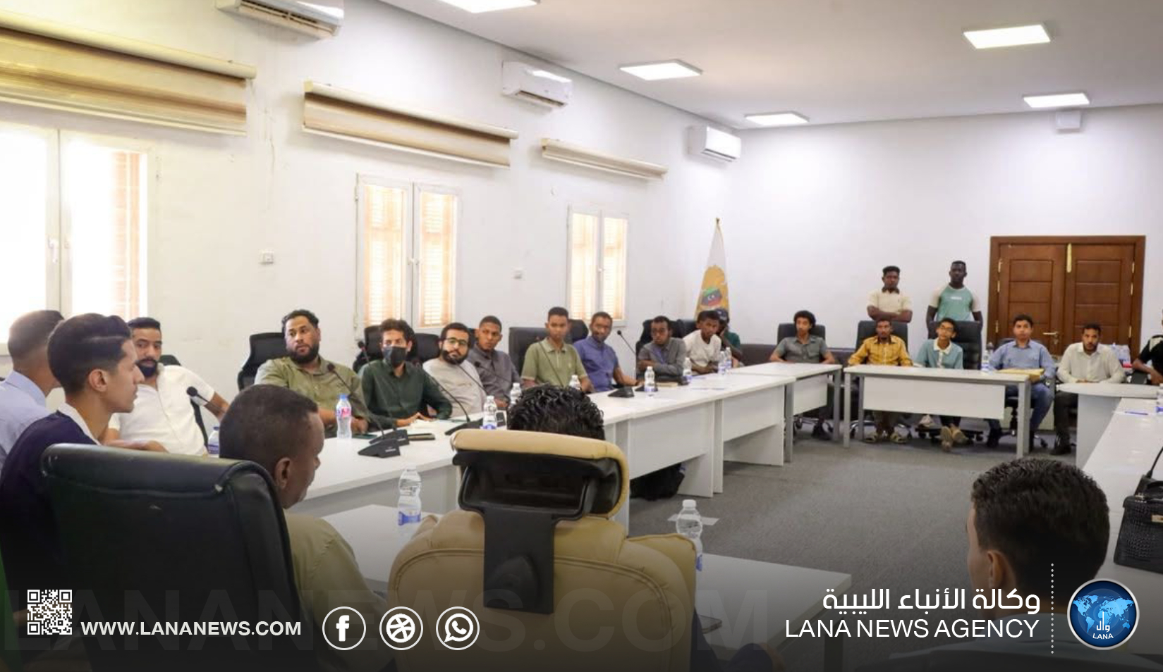 جلسة حوارية في سبها لدعم ريادة الأعمال الشبابية