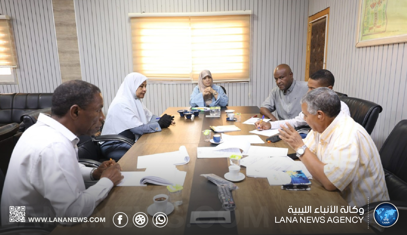 جامعة سبها تبحث تطوير برامج خدمة المجتمع والبيئة