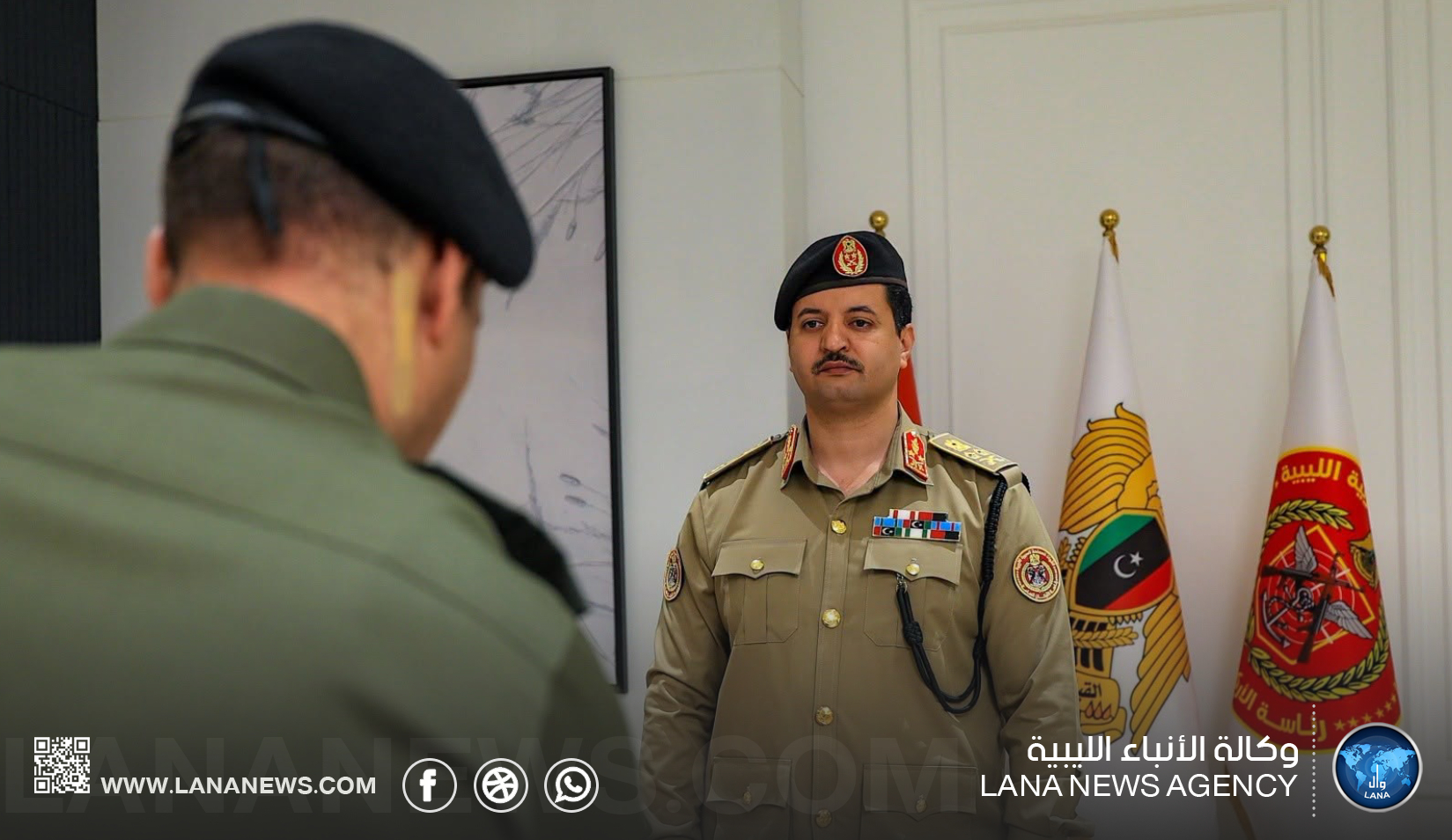 ضباط المحكمة العسكرية العليا يؤدون القسم القانوني أمام رئيس الأركان العامة
