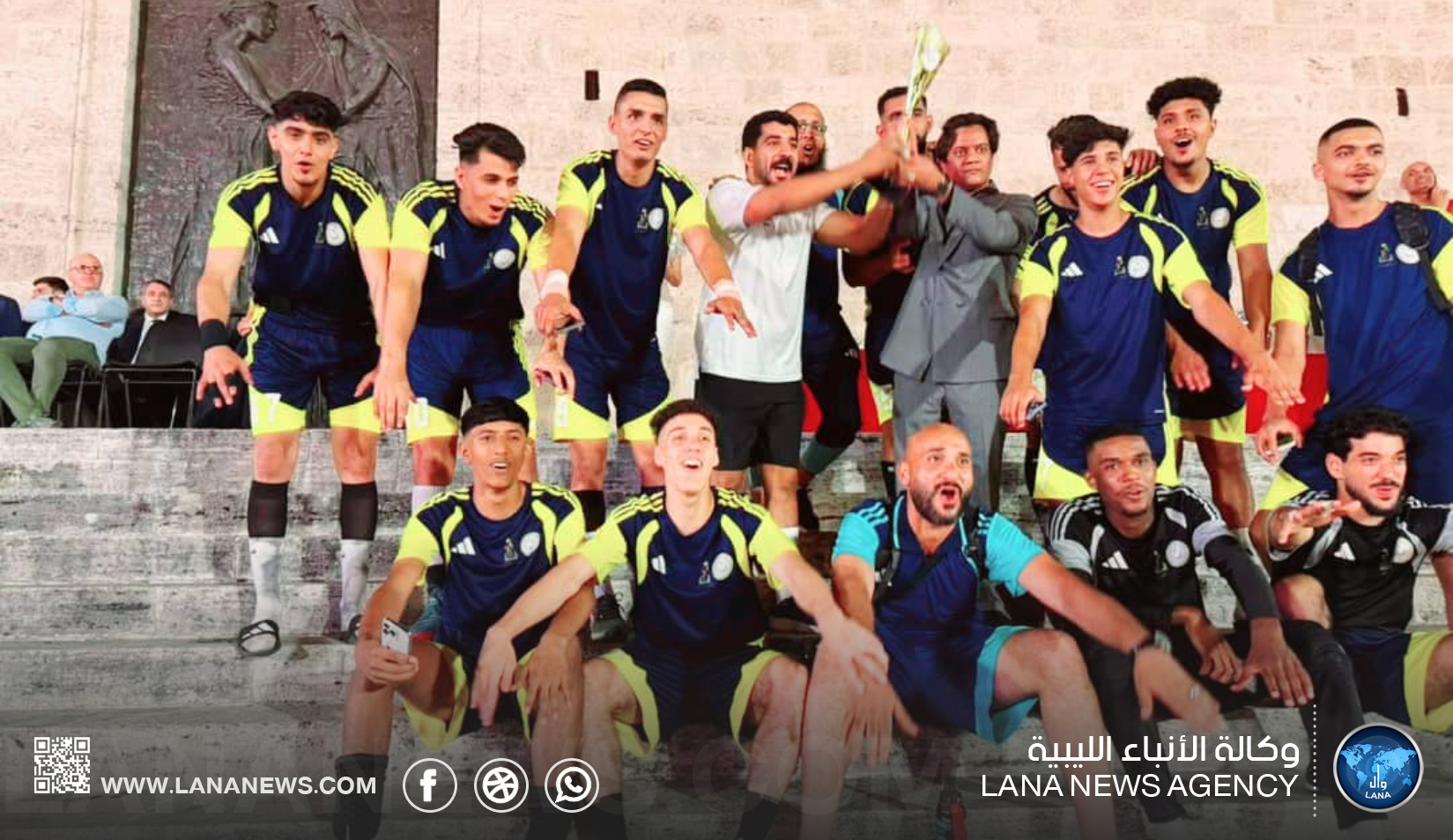 منتخب الجامعات الليبية لكرة اليد وصيفًا لبطولة تيرامو الدولية في إيطاليا