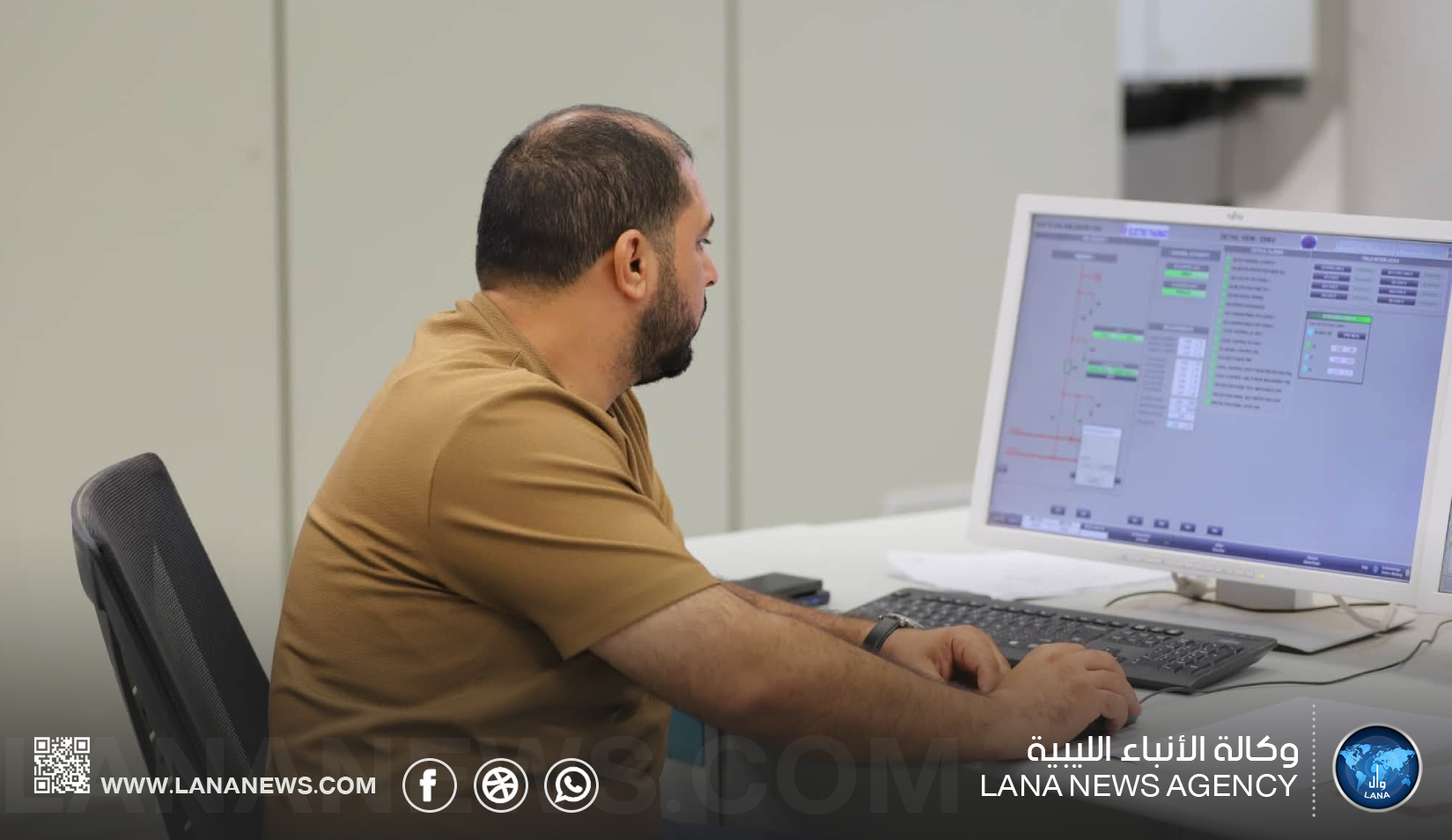  خطوة جديدة لتعزيز استقرار الكهرباء في بنغازي