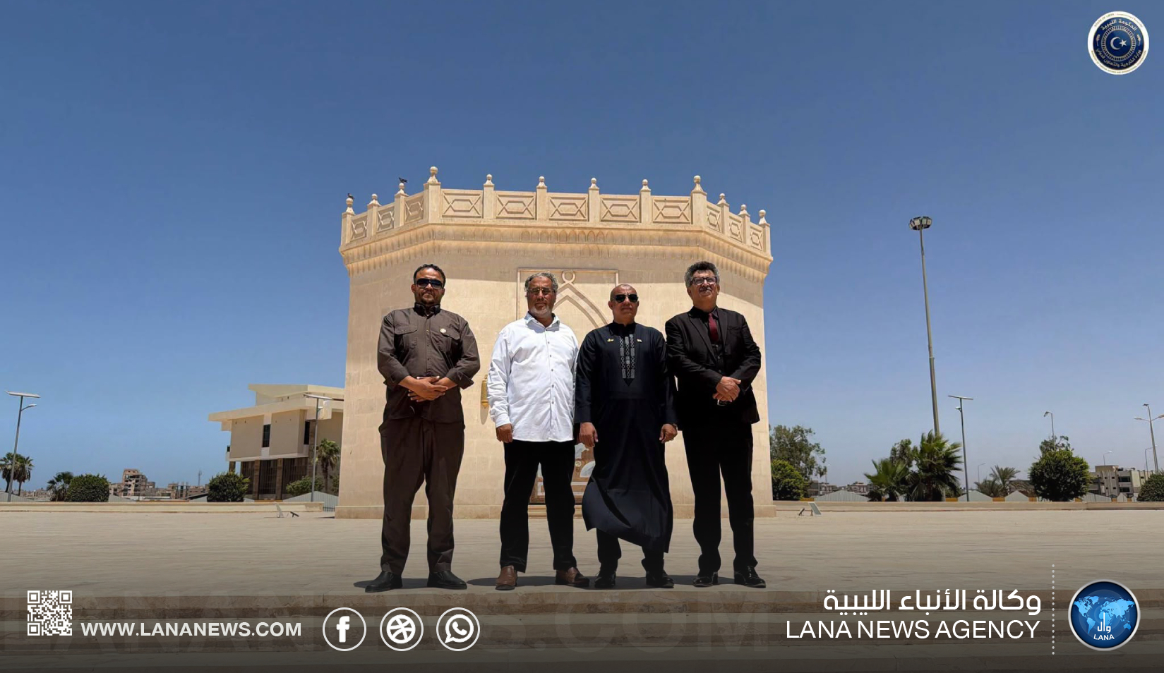 القنصل العام للنيجر يزور ضريح شيخ الشهداء عمر المختار ببنغازي