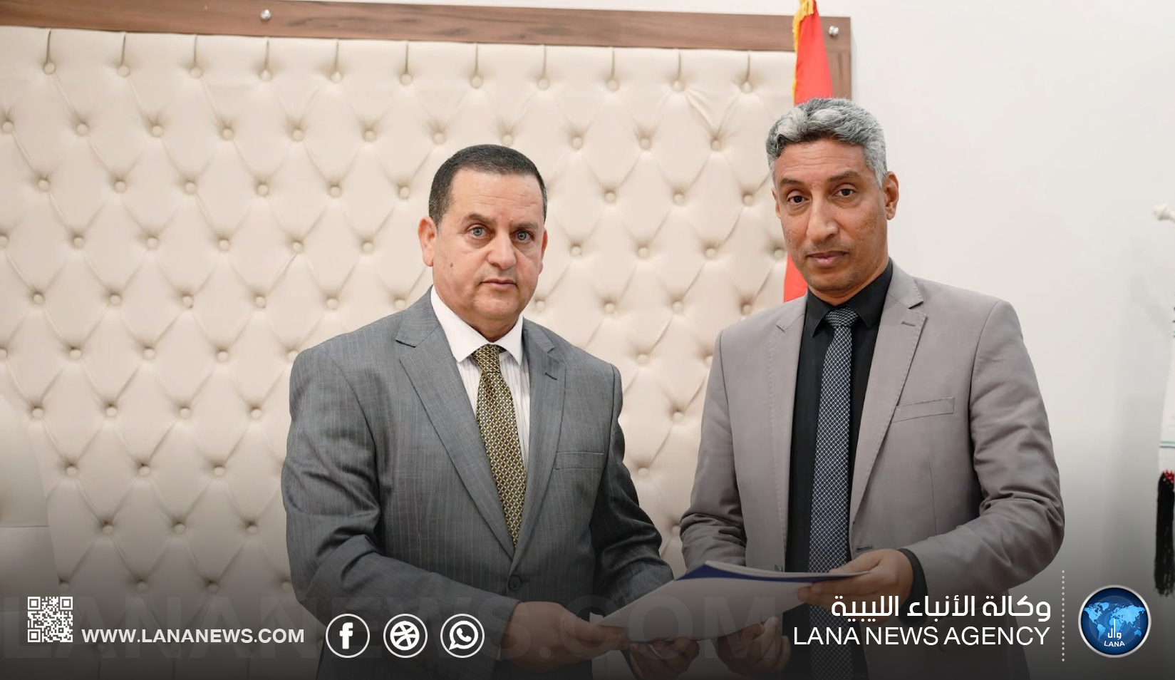 تكليف فوزي السنوسي مديرًا لمعهد الدراسات الدبلوماسية