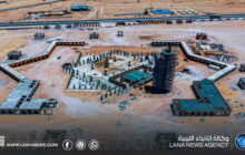 تواصل أعمال إنشاء مسجد المشير بمدينةِ سبها ضِمن مشاريع التنمية