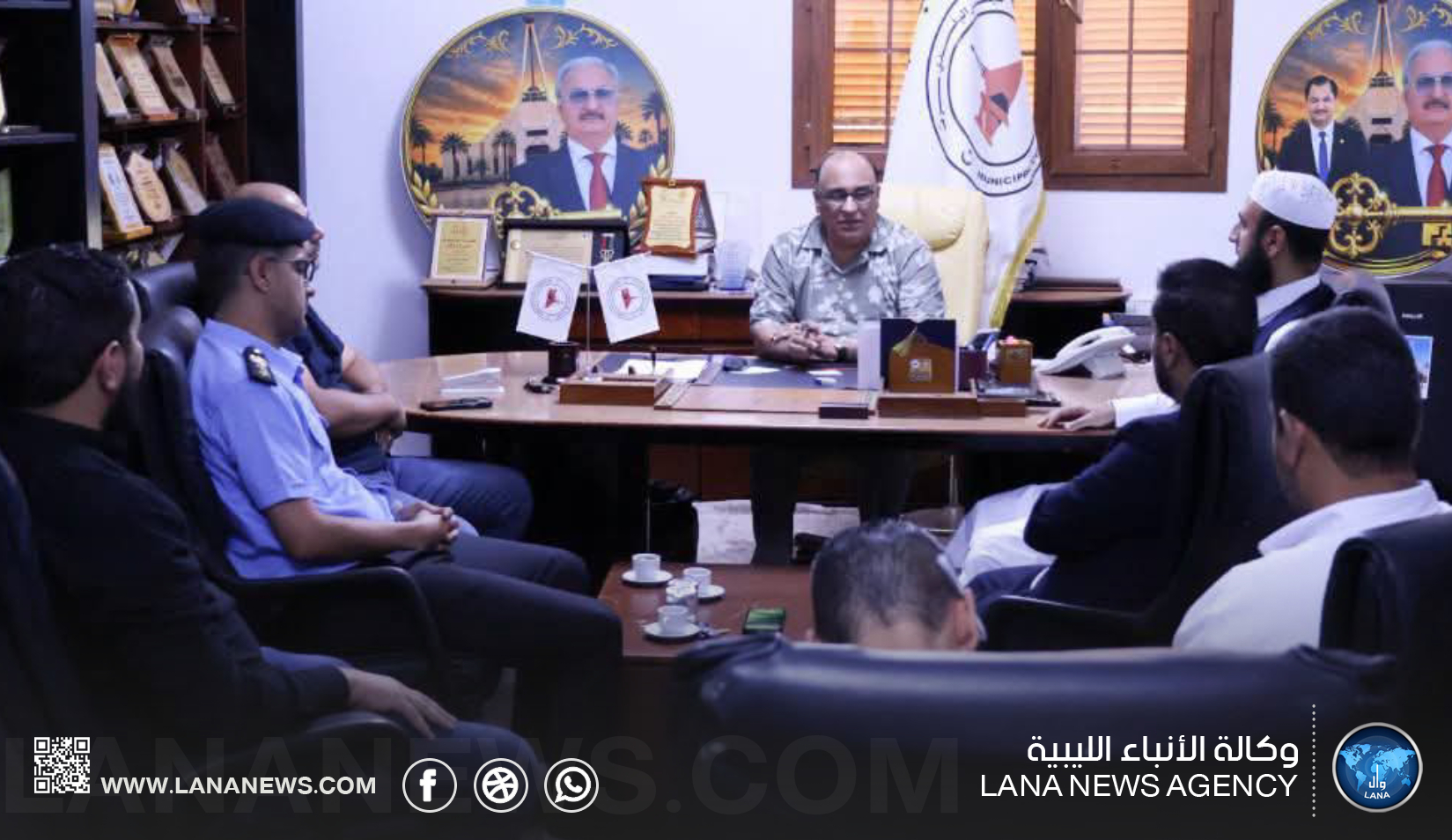 بلدية سرت تبحث آلية التعامل مع المخلفات الطبية