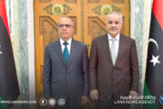 محافظ المركزي ونائب المجلس الرئاسي يناقشان مستجدات تنفيذ الإنفاق المالي الموحد