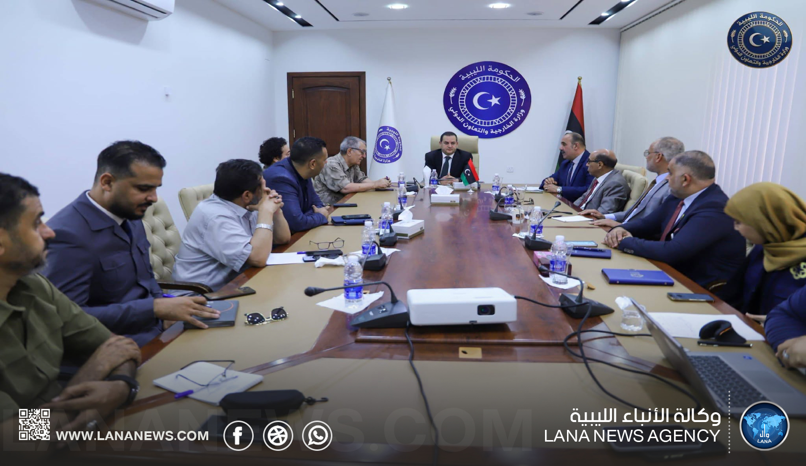 وزارة الخارجية تبحث ترتيبات المنتدى الوطني للمغتربين الليبيين بالخارج