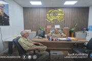 الشرطة الزراعية الوسطى تبحث مكافحة أمراض الثروة الحيوانية بسرت