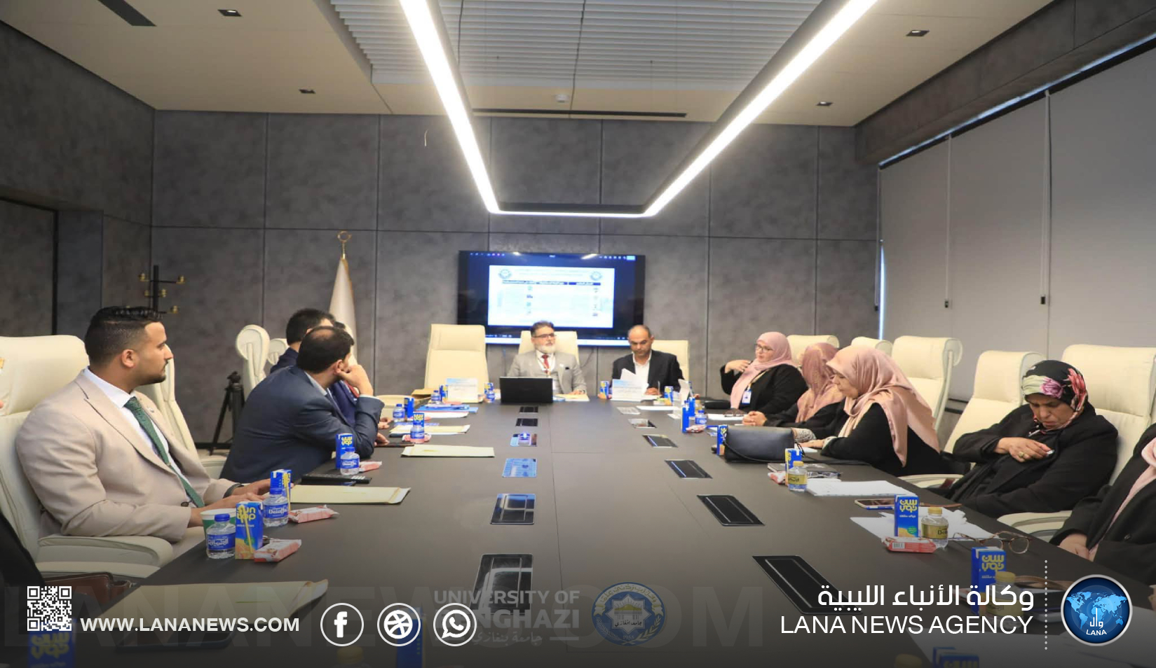 جامعة بنغازي تعتمد خطوات جديدة لتعزيز برامج الخدمة الاجتماعية