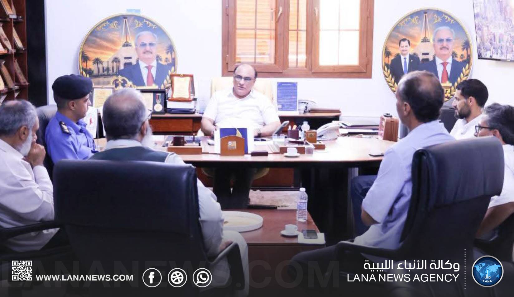 بحث تنظيم الأنشطة الاقتصادية والصناعية في نطاق بلدية سرت