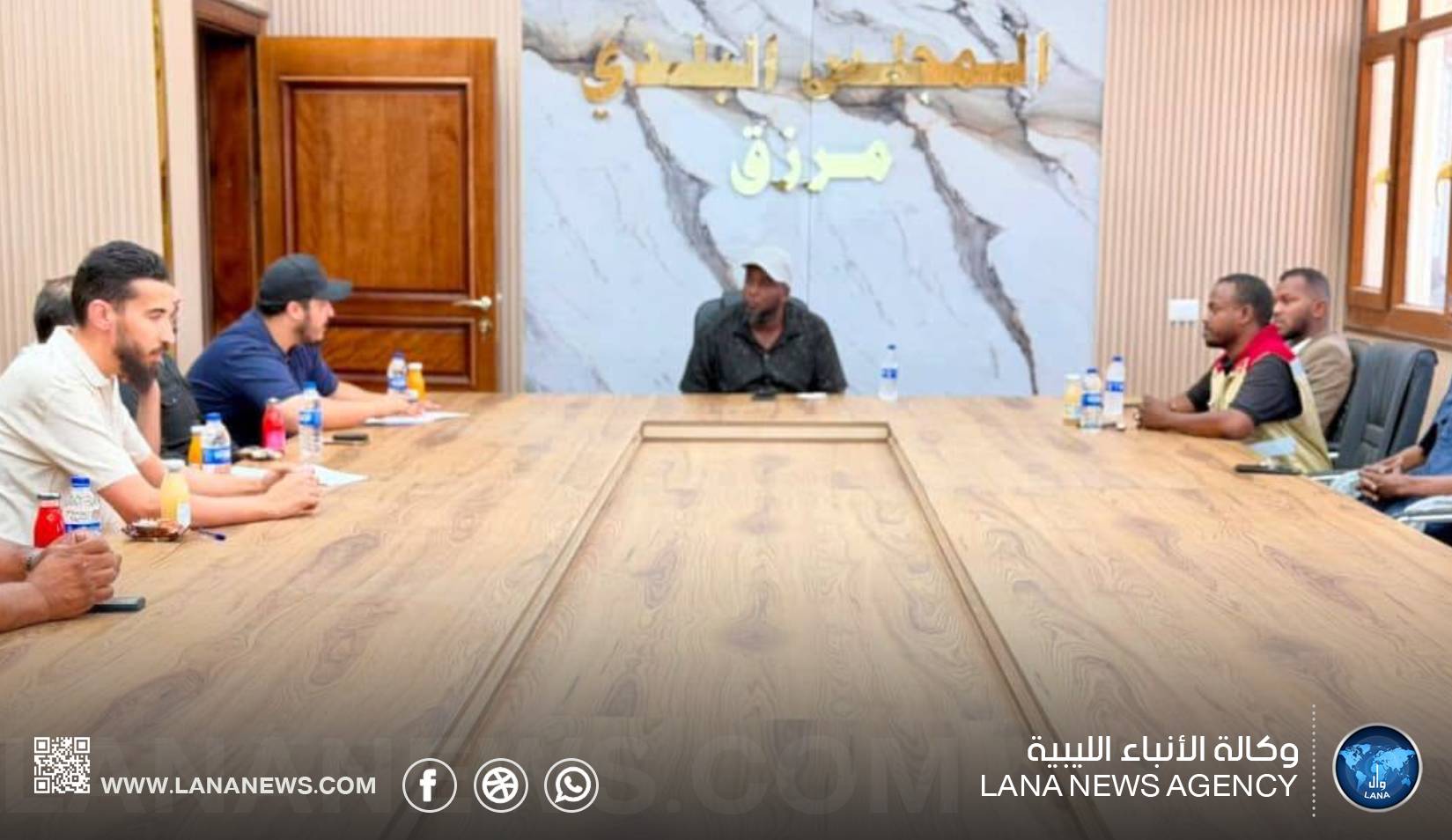 بحث تفعيل مركز طب الطوارئ والدعم ببلدية مرزق