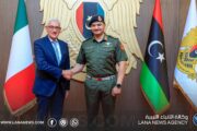 نائب القائد العام يبحث مع وفد إيطالي تعزيز التعاون الأمني والعلاقات الثنائية