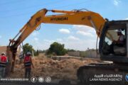تواصل أعمال تأهيل الشبكة الكهربائية بمنطقة الفعكات