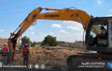 تواصل أعمال تأهيل الشبكة الكهربائية بمنطقة الفعكات