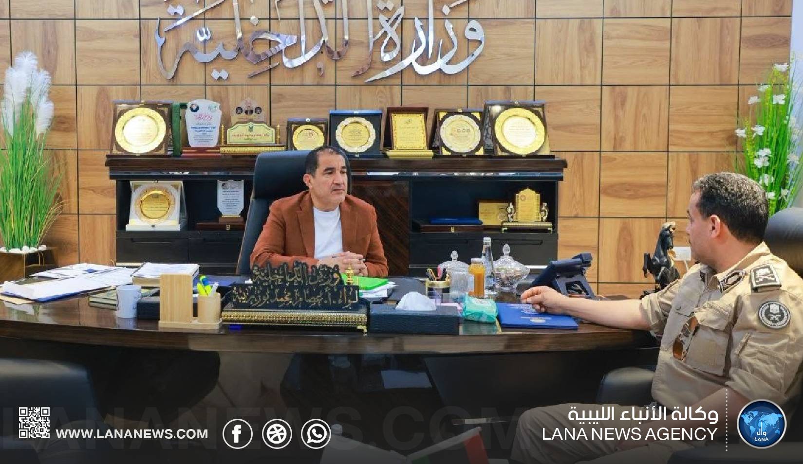 وزير الداخلية يبحث تفعيل الغرف الأمنية الفرعية بالمرج