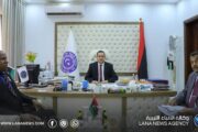 وزير الخارجية يبحث تفعيل منفذ إيسين الحدودي