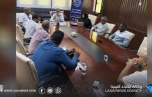 بلدي جالو يبحث تطوير خدمات النظافة والتعاون الخدمي