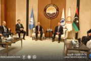 مجلس النواب يستقبل رئيس الجمعية البرلمانية للبحر الأبيض المتوسط ببنغازي