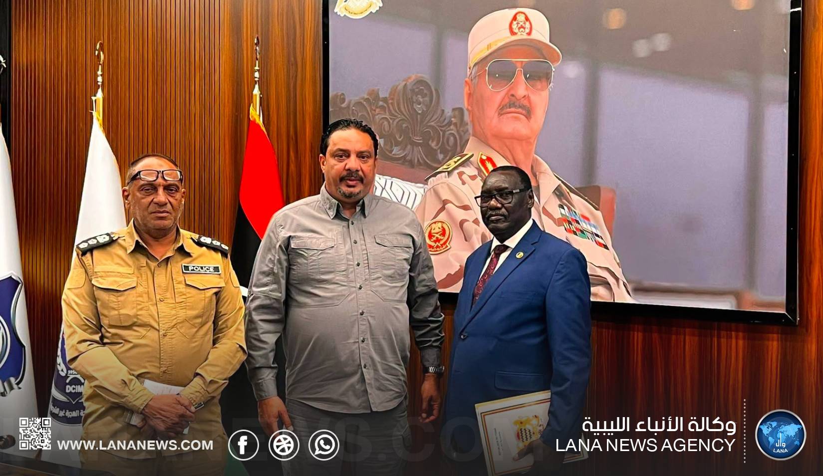 جهاز الهجرة يبحث مع قنصل تشاد تسريع إجراءات ترحيل المهاجرين