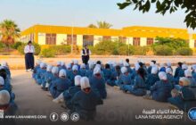 مخيم المرشدات الثامن والثلاثون يواصل تدريباته الكشفية في بنغازي