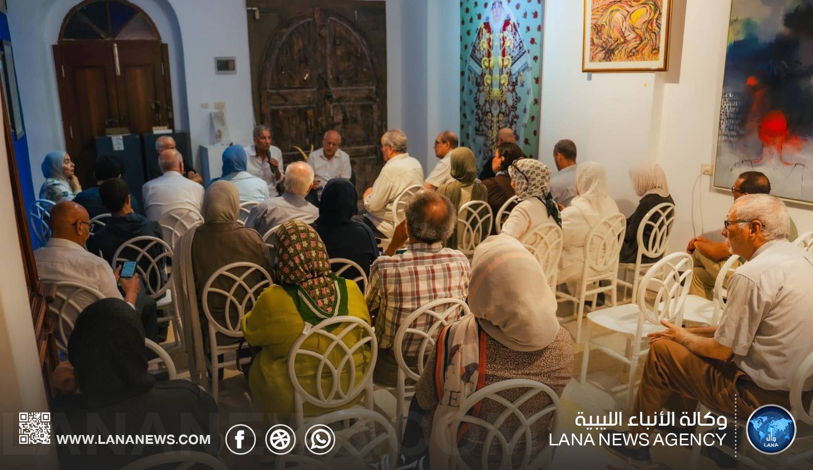 حوارية بطرابلس تناقش أدب أحمد يوسف عقيلة السردي