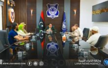 وزير الداخلية يستعرض تصميم المنطقة الأمنية ببنغازي