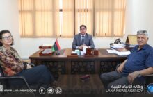 العقوري يبحث الأوضاع الإقليمية مع خبيرة أزمات دولية