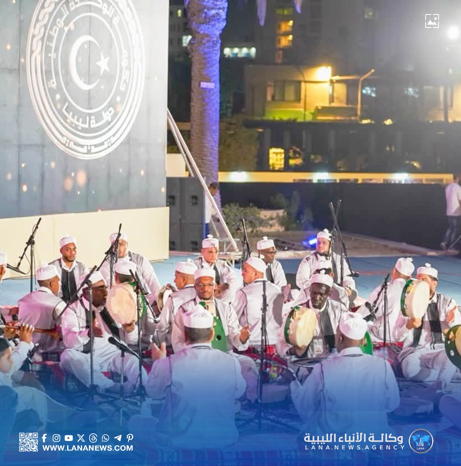 الجوق المغربي يختتم مهرجان طرابلس الدولي للمالوف والموشحات