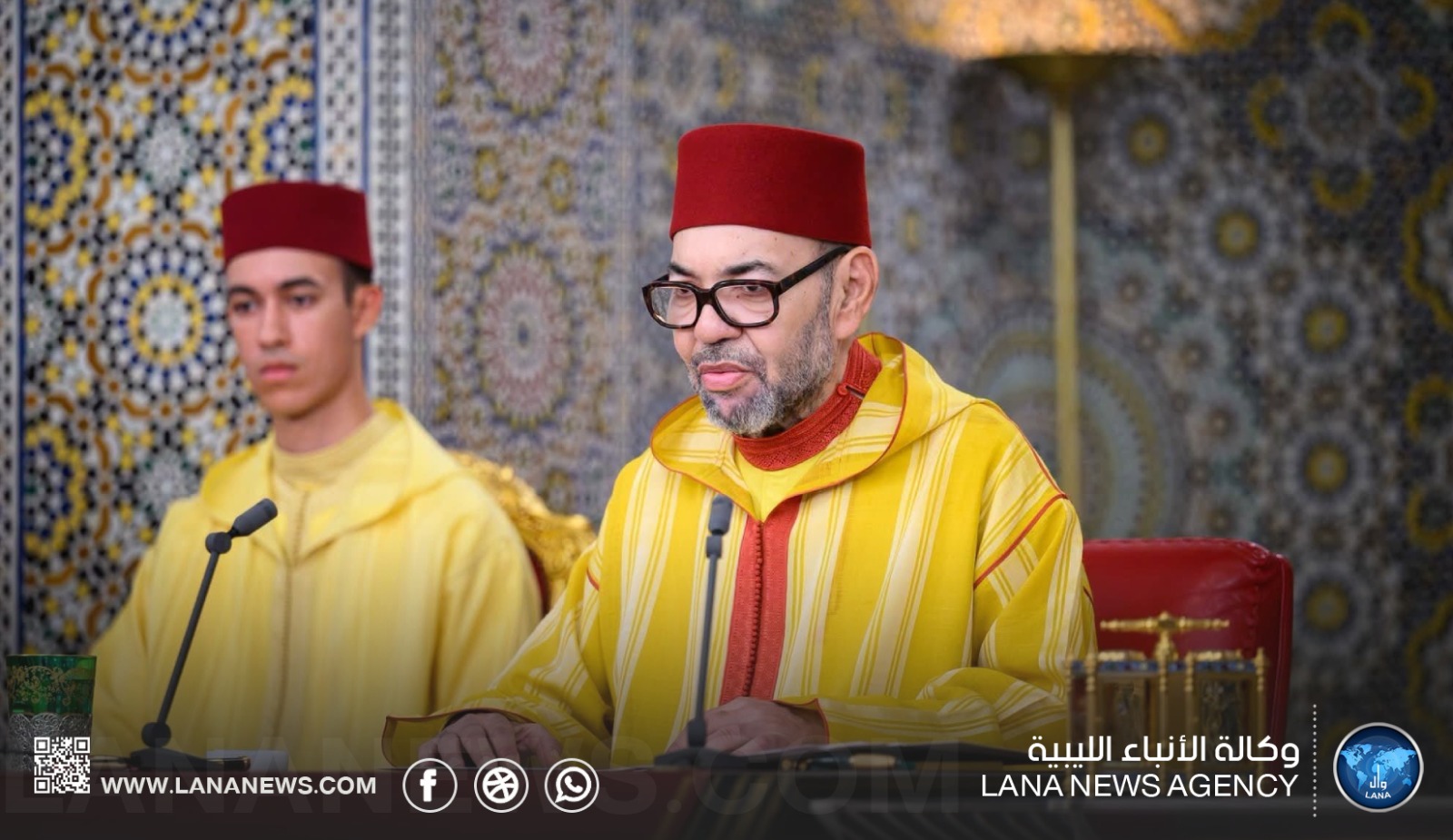 العاهل المغربي يعلن مرحلة جديدة من الإصلاحات بالمملكة