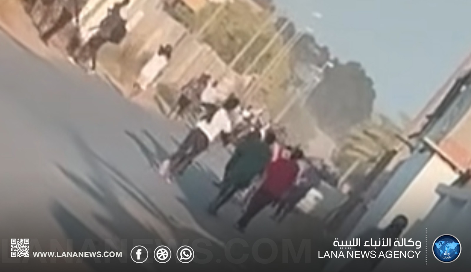 اشتباكات صرمان.. الشرطة القضائية تناشد النزلاء الفارين من مؤسسة الإصلاح والتأهيل تسليم أنفسهم