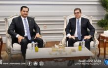 نائب القائد العام يلتقي رئيس المخابرات العامة المصرية في العلمين