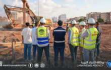 مدير عام صندوق التنمية يتابع أعمال جسر الجلاء ببنغازي