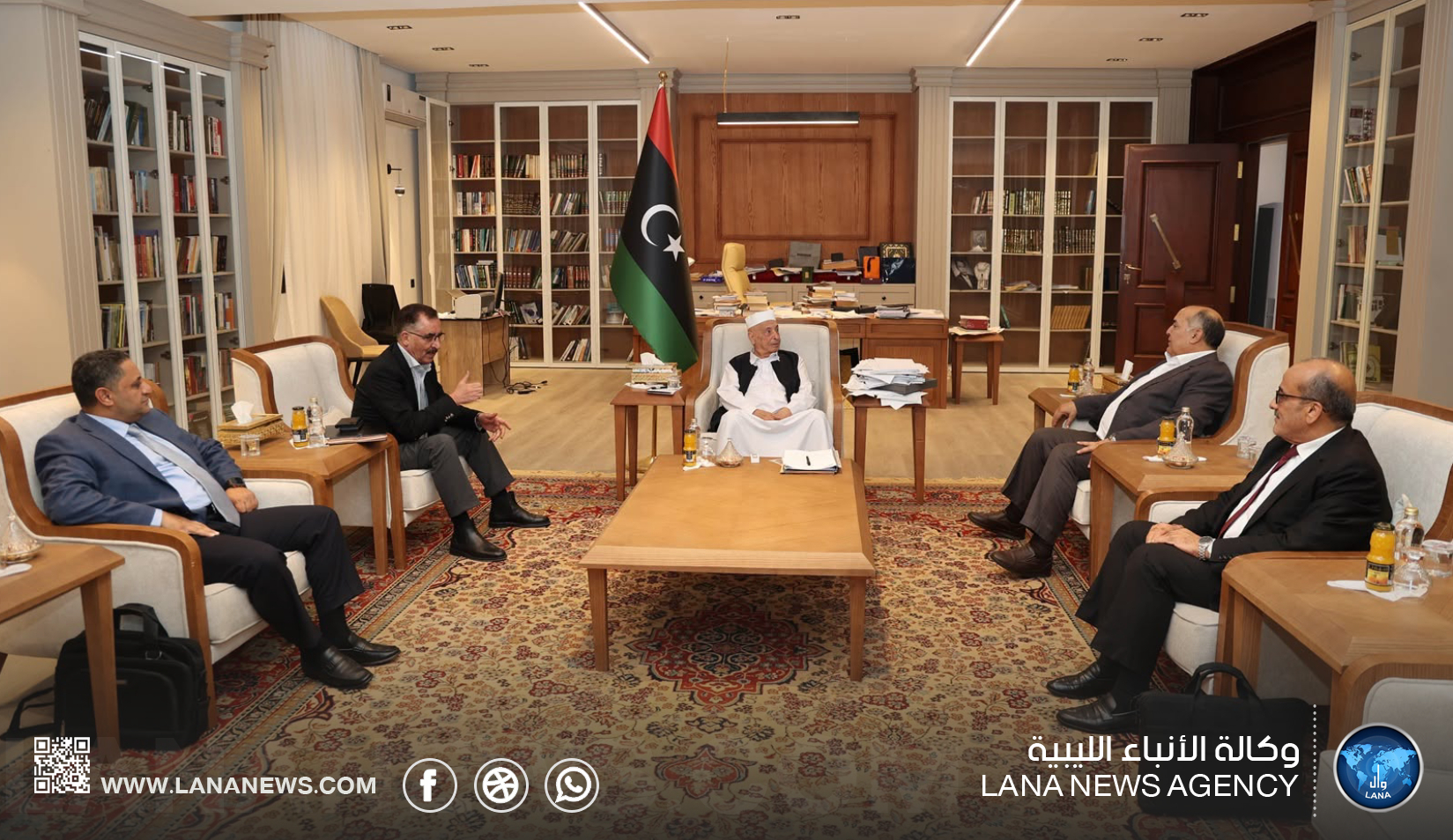 رئيس مجلس النواب يبحث ترتيبات المجلس البرلماني الآسيوي الإفريقي