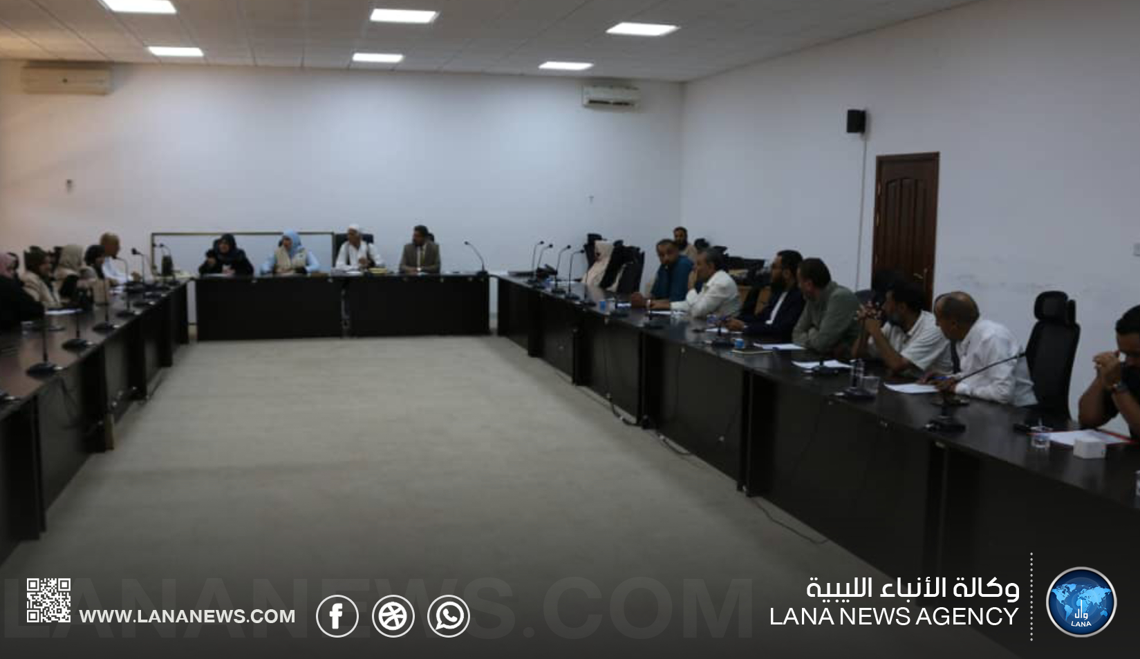 المركز الليبي للأبحاث وتنمية المناطق الريفية يبحث دعم التنمية في القبة
