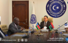 وزير الخارجية يبحث مع وفد من جنوب السودان تعزيز التعاون الثنائي
