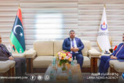 المؤسسة الوطنية للنفط والمصرف الليبي الخارجي يبحثان دعم مشروعات زيادة الإنتاج