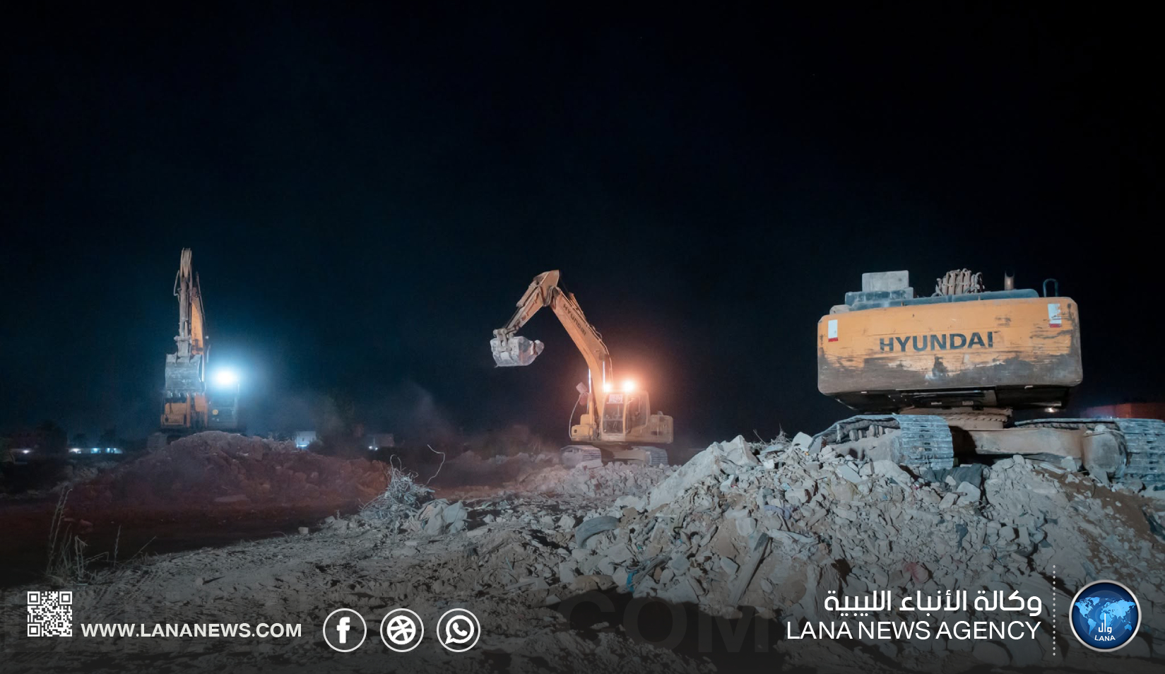 لجنة إعادة الإعمار تواصل تنفيذ خطة الطوارئ بمنطقة الزريريعية