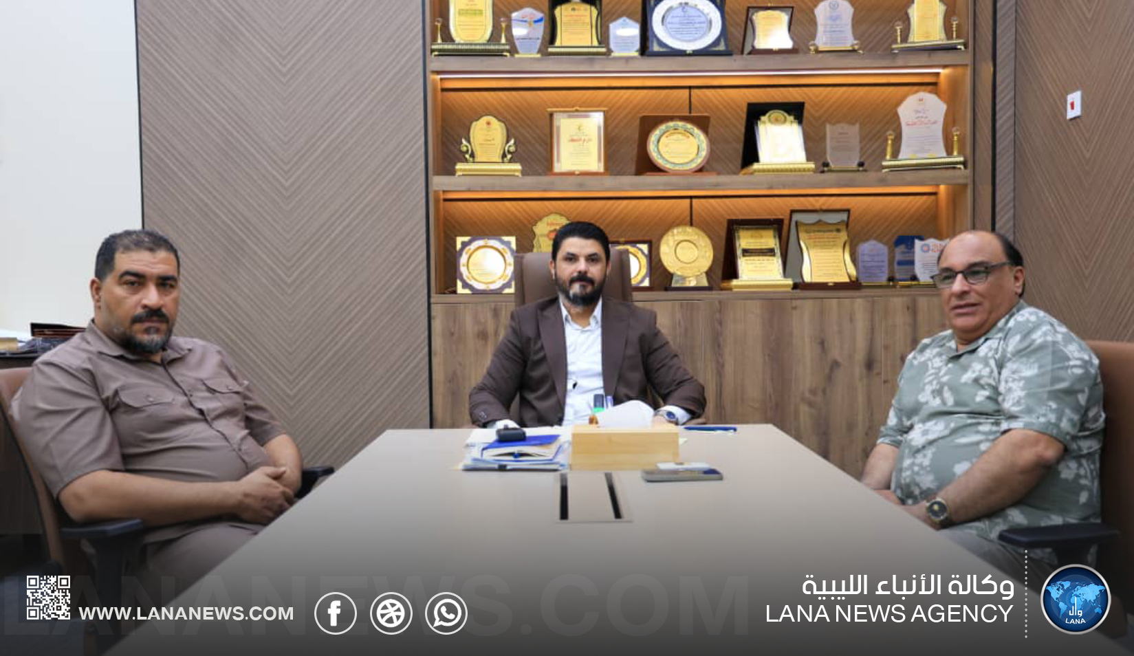 وكيل عام وزارة الصحة يبحث مع عميد بلدية سرت تطوير القطاع الصحي بالمدينة